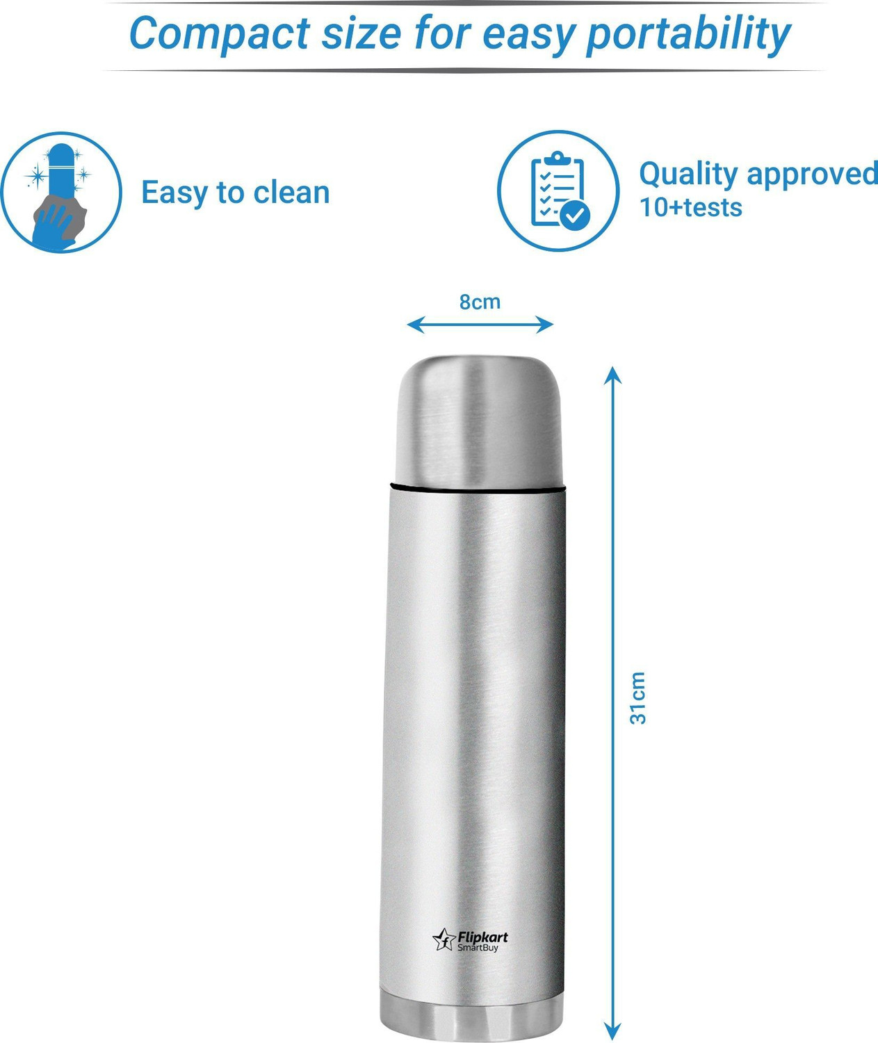 Image of Flipkart SmartBuy Thermosteel Flip Lid 1000 ml Flask�