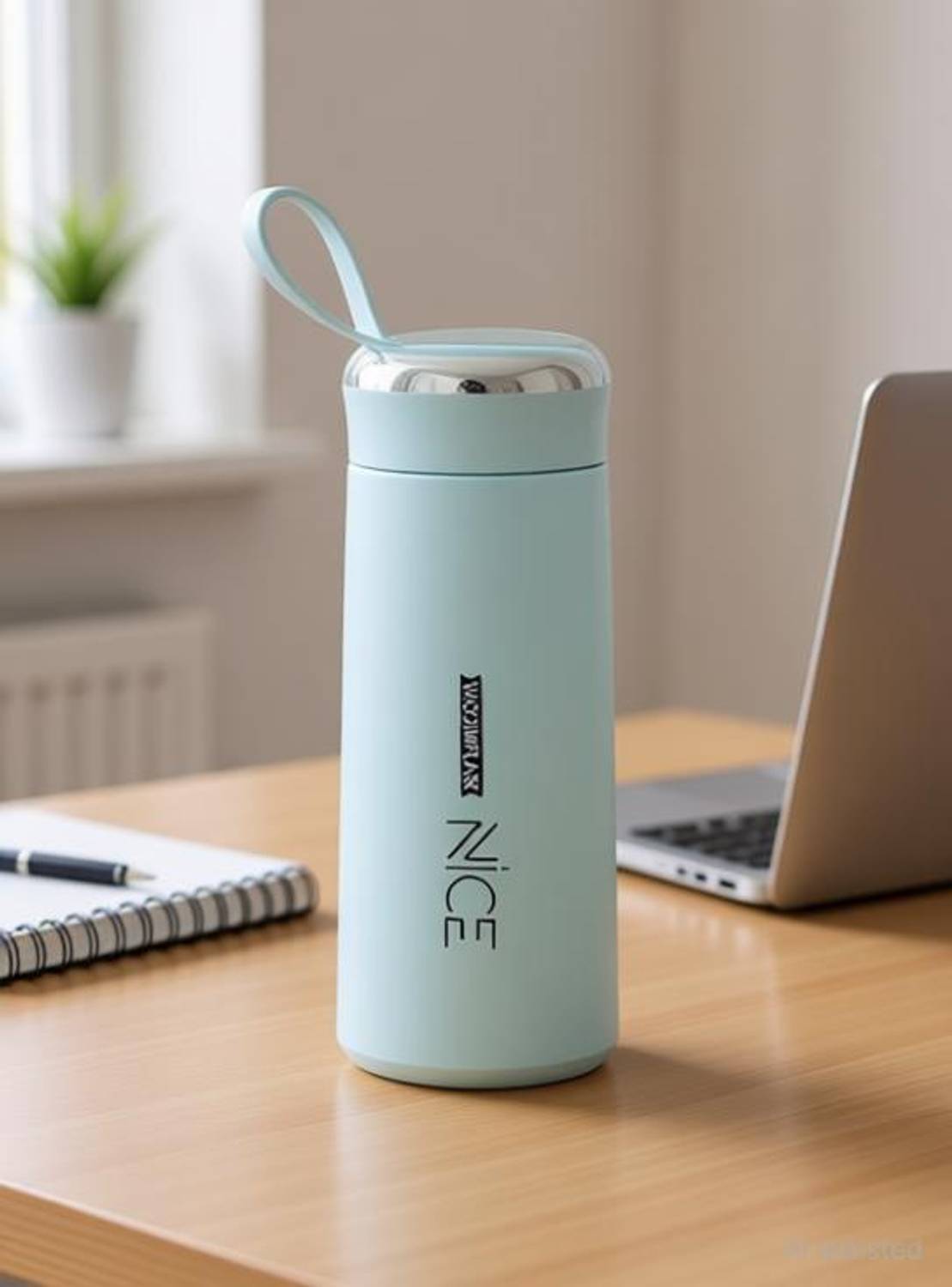 Amma Trenz Nice Glass Water Bottle With Vacume Flask 400 ml 400 ml Plastic, Glass Bottle