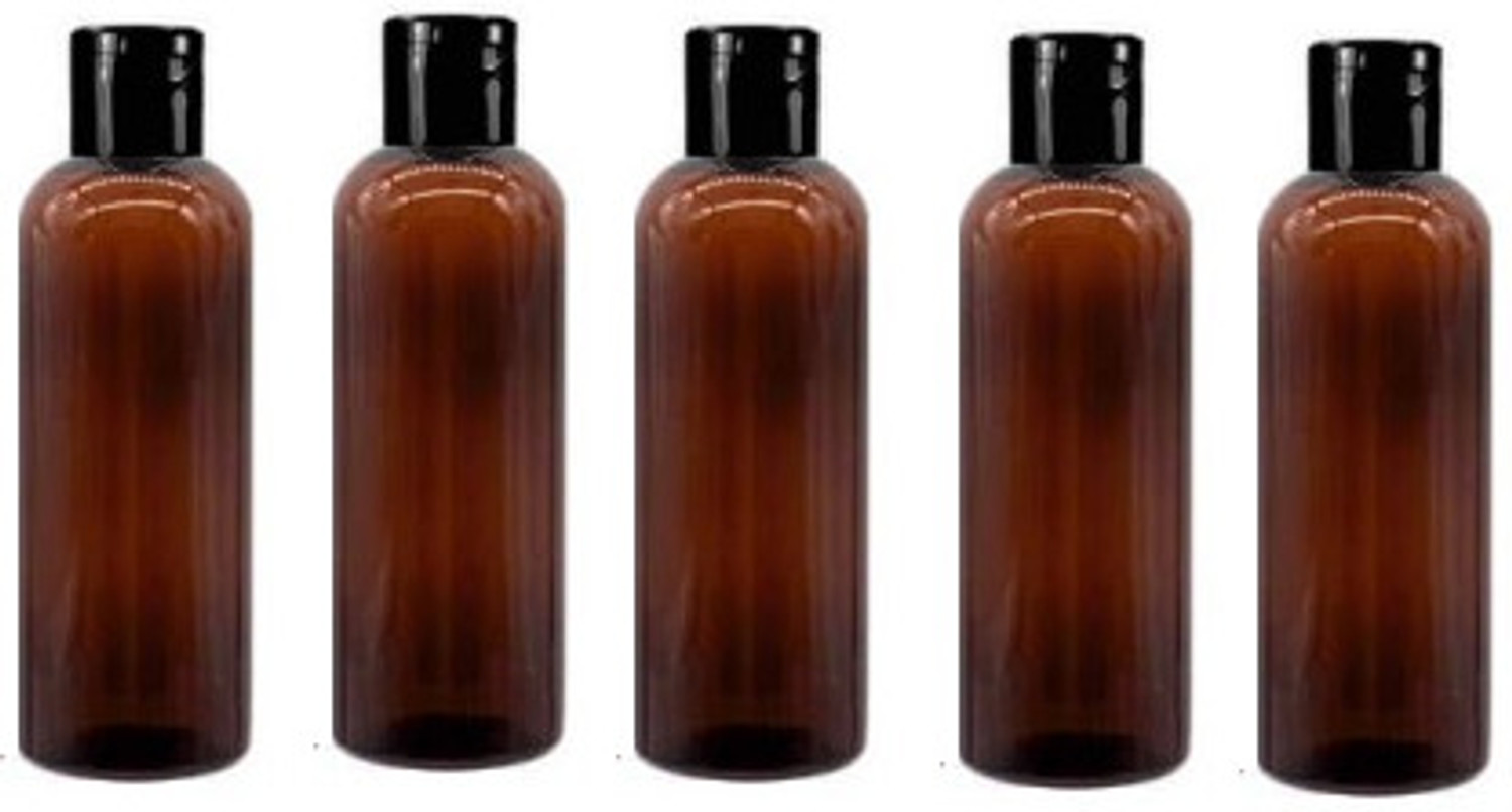 Image of EverGlam Spray Bottle Black Flip top cap bottle for Shampoo,Lotion,Oil 500 ml Plastic Bottle
