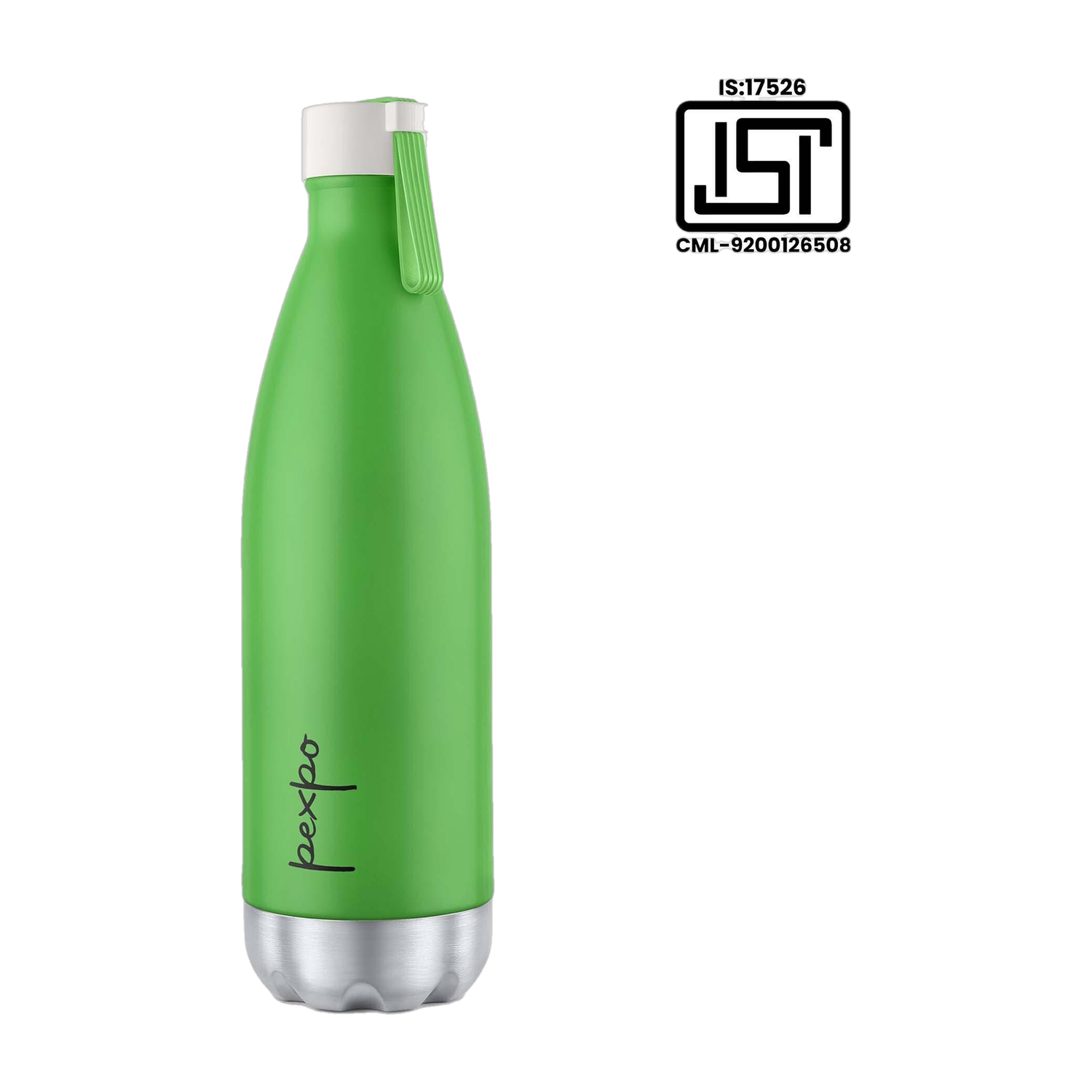 Go24 Espresso Tri-ply Vacuum Insulated Steel Bottle 3x Durable Color 980 ml Steel Flask