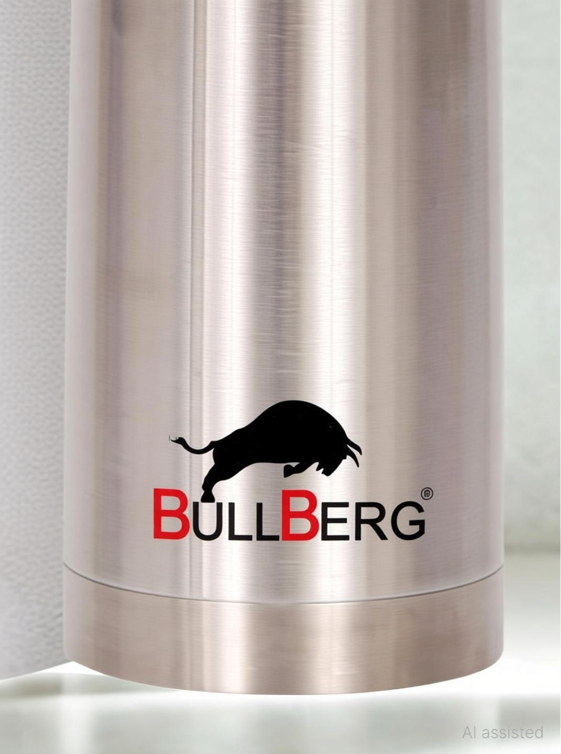 Image of bullberg Thermosteel Vacuum Flask | Hot and Cold Water Bottle with Free Bottle Cleaner 500 ml Stainless Steel Flask