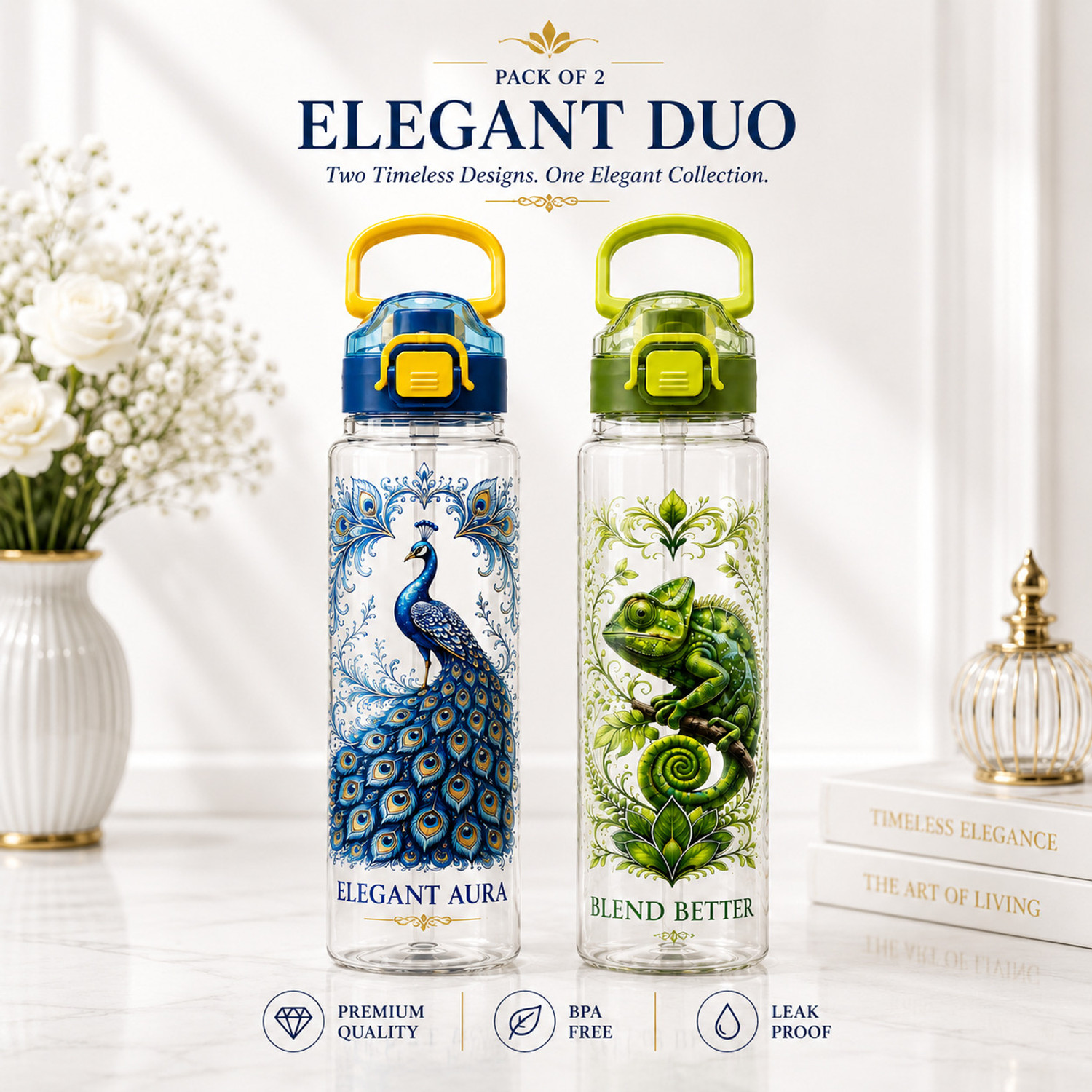 Image of Sentricus PLASTIC WATER BOTTLE 1115 ml Plastic Bottle