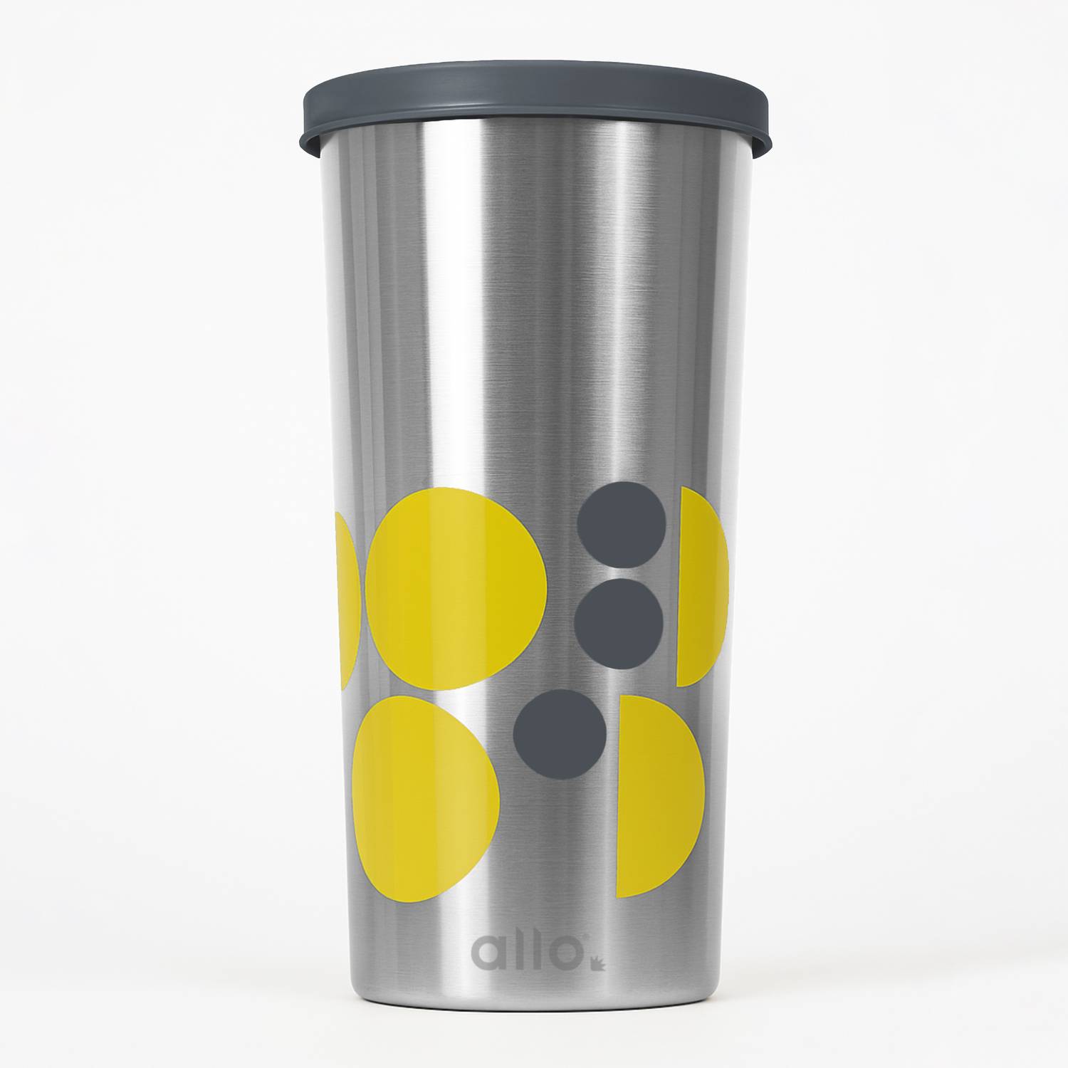 Allo Tumbler With Lid, Leakproof Coffee Mug Shaker For Office, Home, Travel 450 ml Stainless Steel Bottle