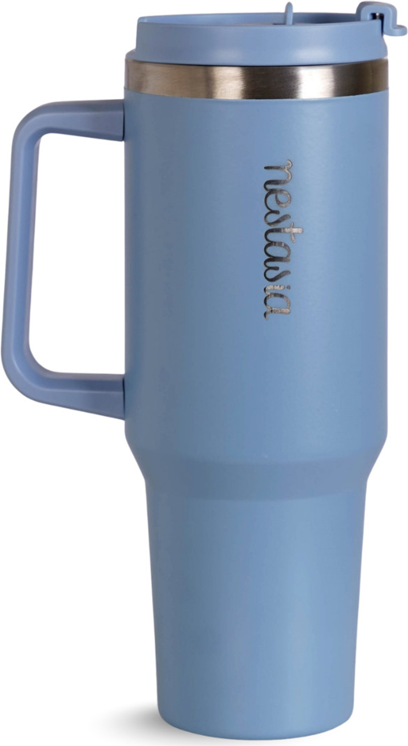 Image of Nestasia PickSip 40 Insulated Tumbler Bottle With Top Handle 1200 ml Stainless Steel Bottle