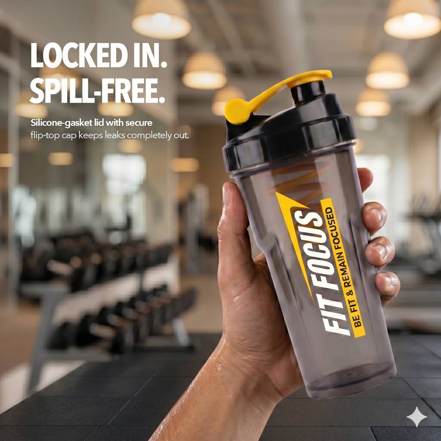 FIT FOCUS Premium Gym Shaker 700 ml - Image 5