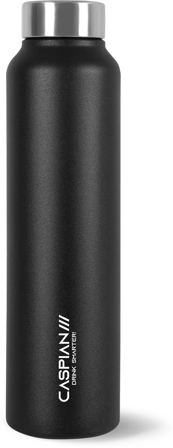 Image of CASPIAN / / / Astra ISI Certified Steel Water Bottle 1 ltr. For Fridge Home Office School Gym 1000 ml Steel Bottle