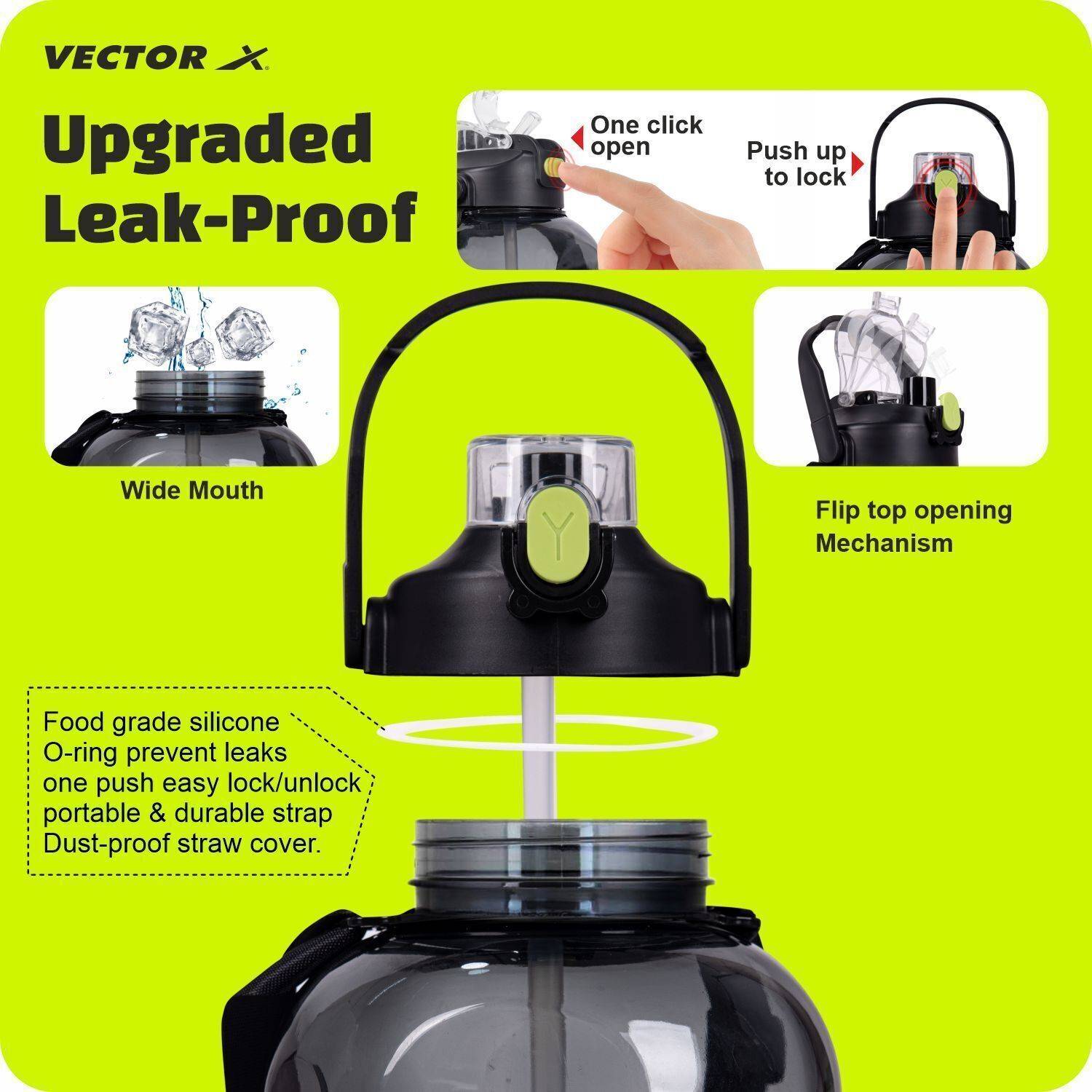 VECTOR X 3000 ml Water Bottle - Image 5