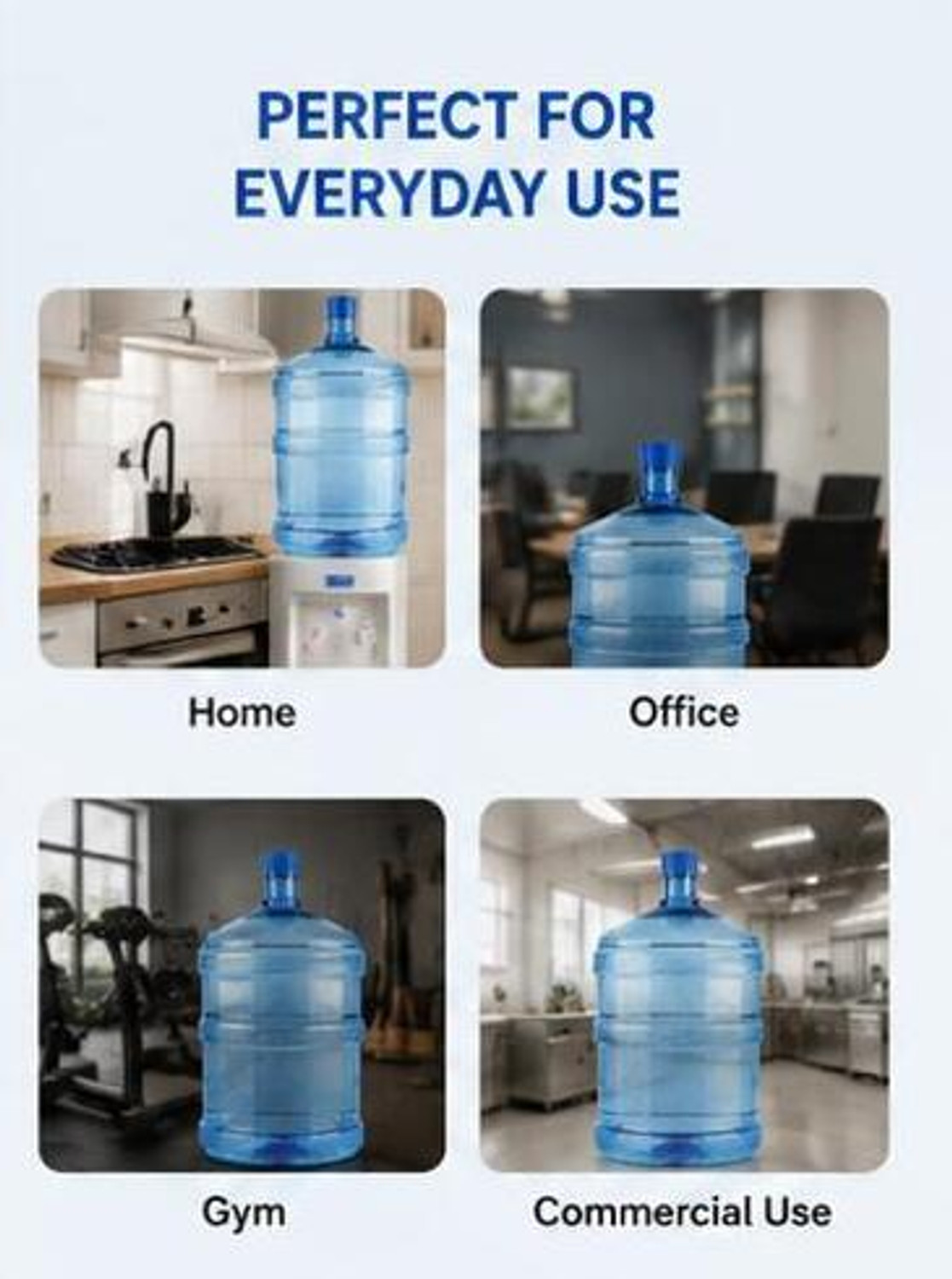 Image of SAAD HEAVY DUTY 20 LITRE WATER BOTTEL 20000 ml Plastic Bottle