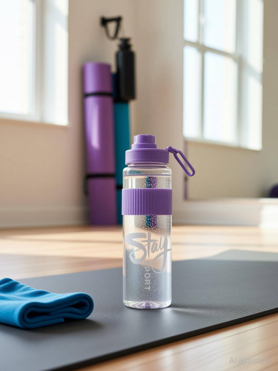 2Mech Large Capacity 1L Plastic Water Bottle 1000 ml Plastic Bottle