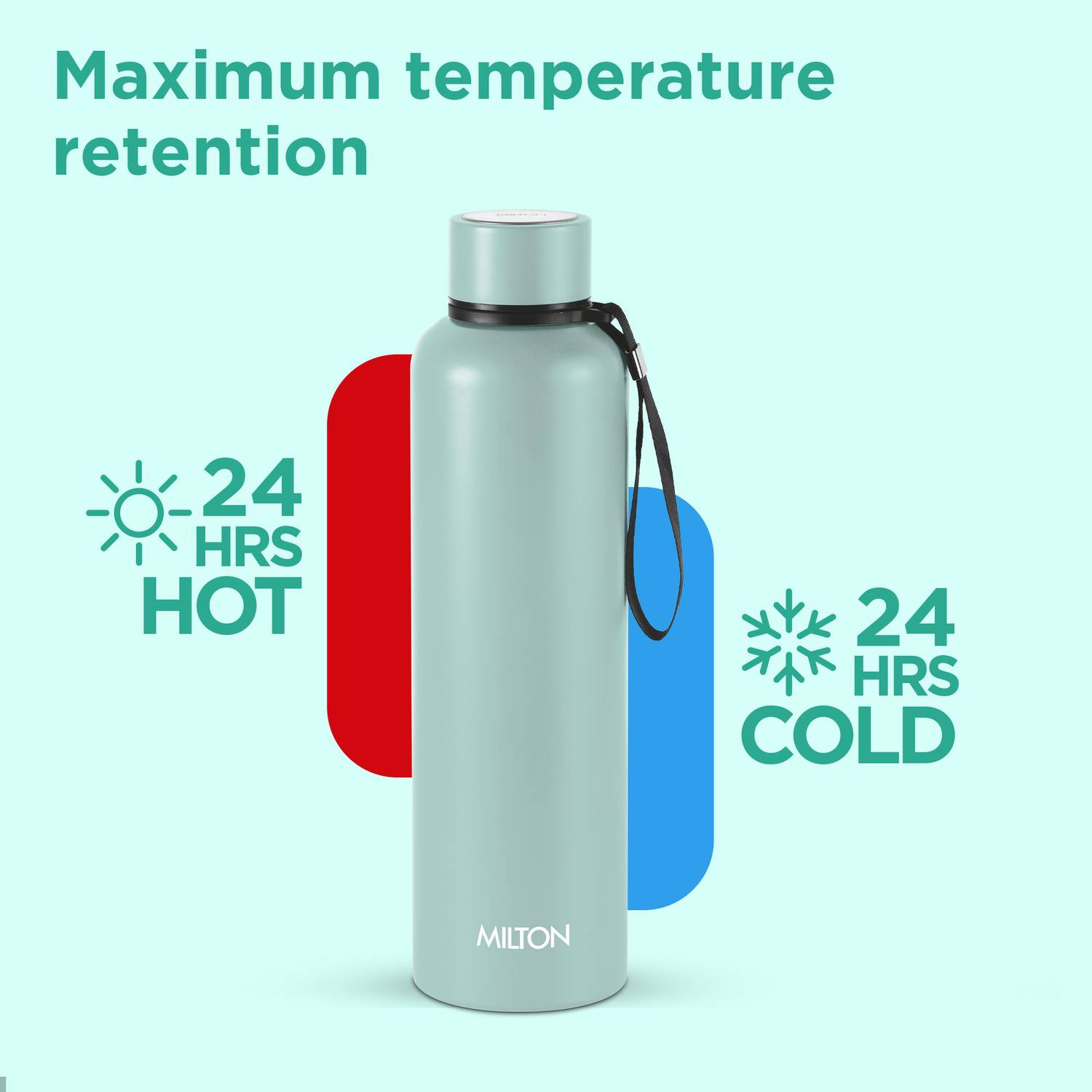 MILTON Aura 1000 Thermosteel 1000 ml Stainless Steel Flask - Image 4