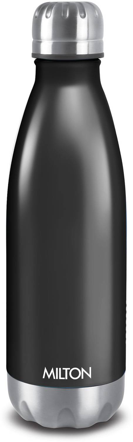 MILTON Duo DLX 750 Thermosteel Water Bottle, ISI Certified, 24 Hr Hot and Cold 700 ml Steel Flask