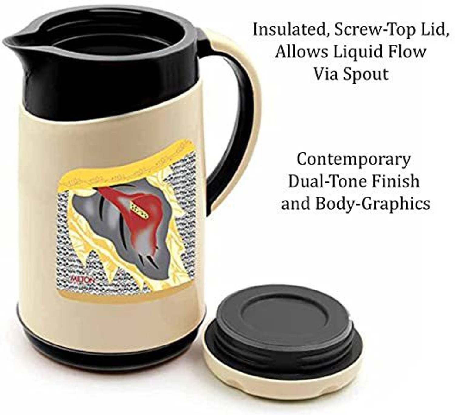 Image of MILTON Xclusive1 Viva 1500 ml Steel Flask