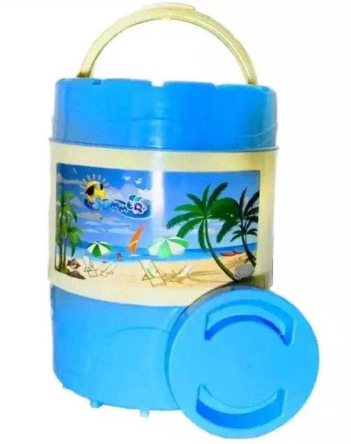 Anant BLUE 02 Plastic Insulated Water 20 Liter Water Cool for Traveling Water Jar 20000 ml Plastic Bottle