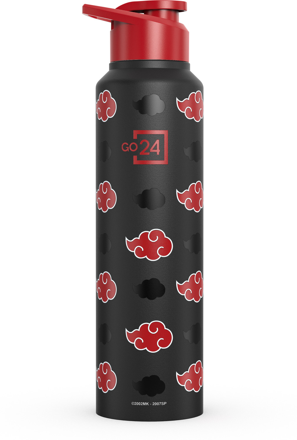 Image of Go24 Stainless Steel Sport /Fridge /Gym /Home /School with Sipper Cap UV Print 950 ml Stainless Steel Bottle