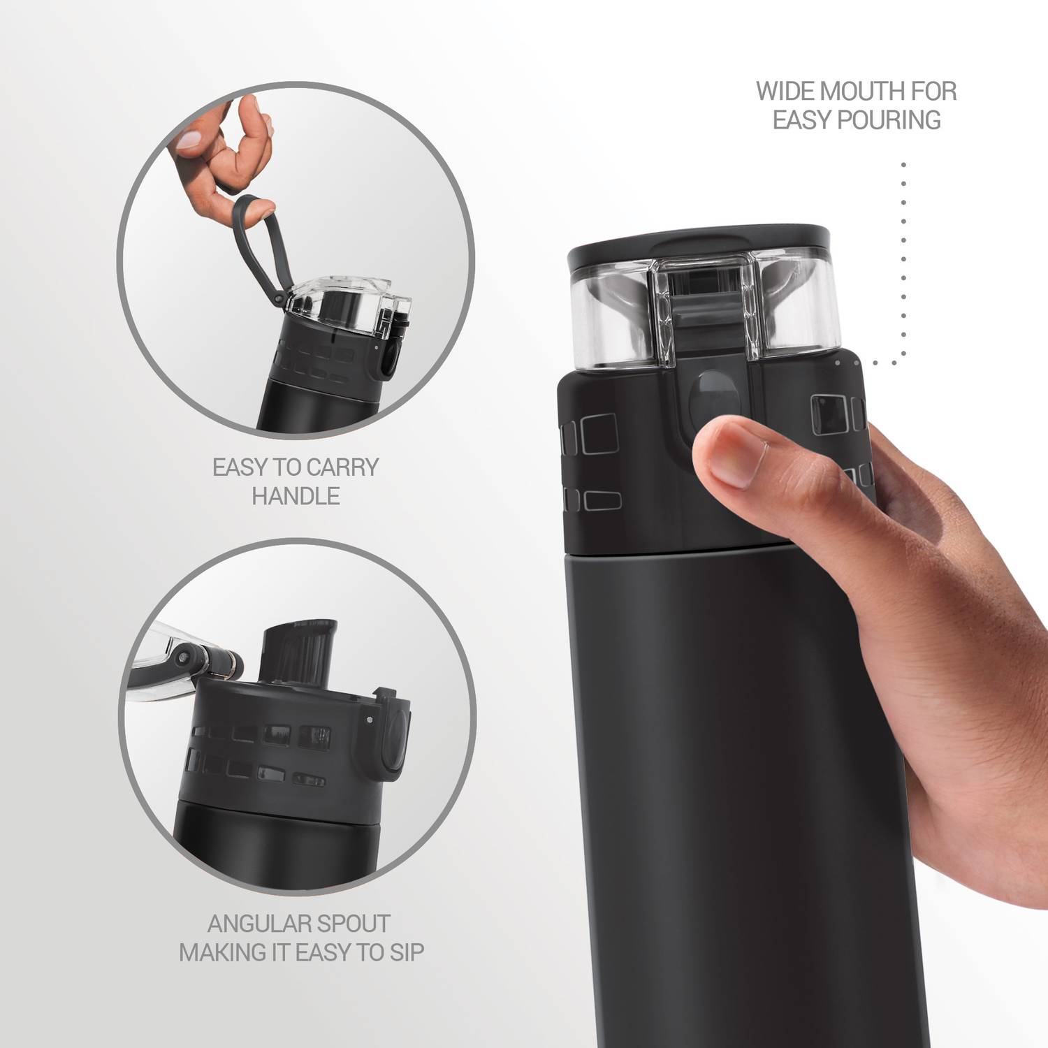 MILTON Atlantis 900 750ml Steel Flask - Image 4