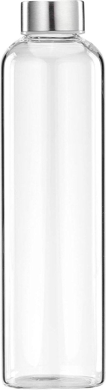 Image of MILTON Costa 1000 | Transparent bottle | PET Bottle | Rust proof | Leakproof | BPA FREE 1000 ml Plastic Bottle (Pack of 1, Clear)