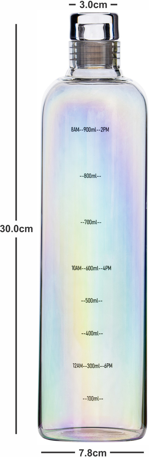 Image of Goodhomes Glass Bottle with Lid 1000 ml Glass Bottle