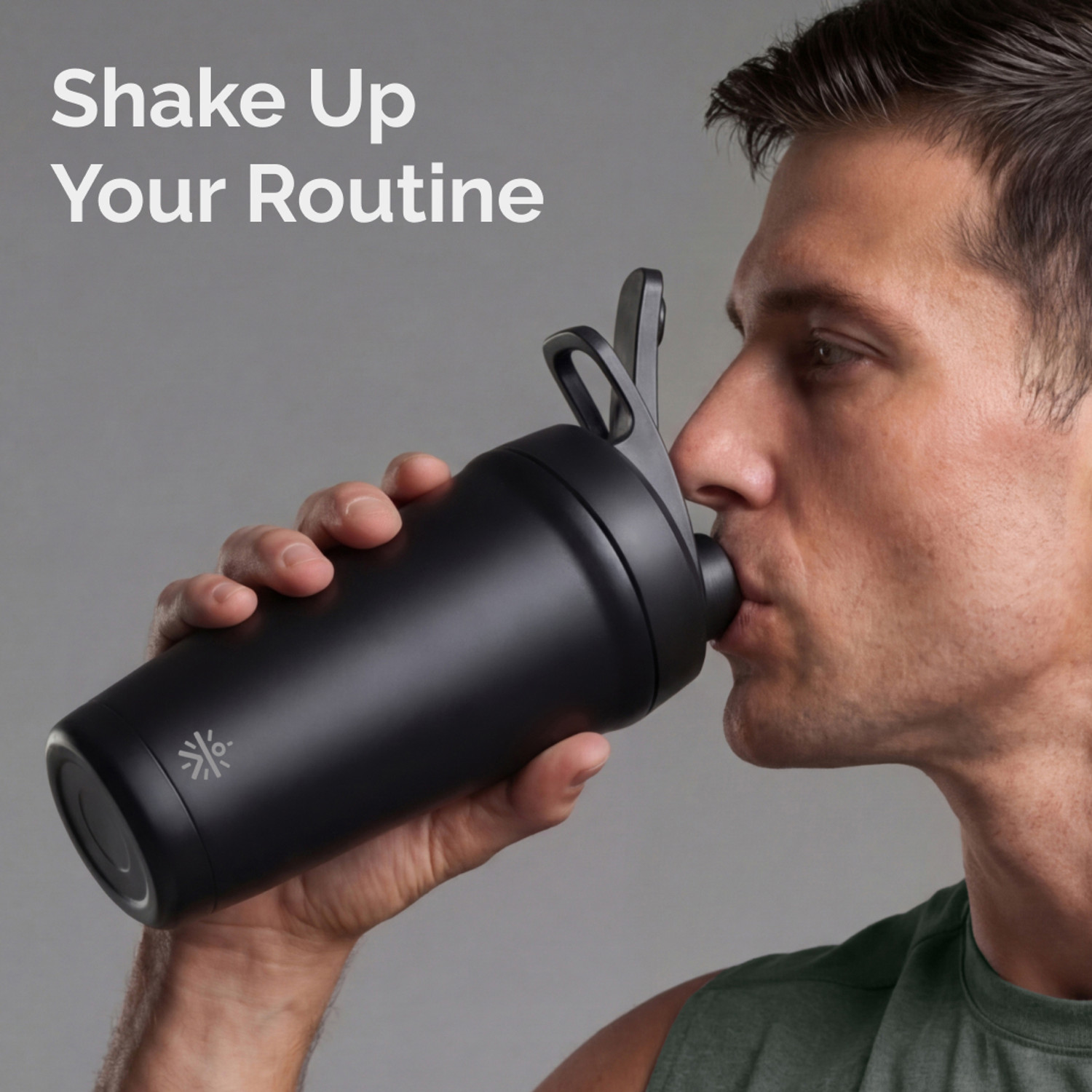 Image of Cult Bottom opener Steel Shaker - Leakproof, Noise-Free Mixing 700 ml Steel Shaker
