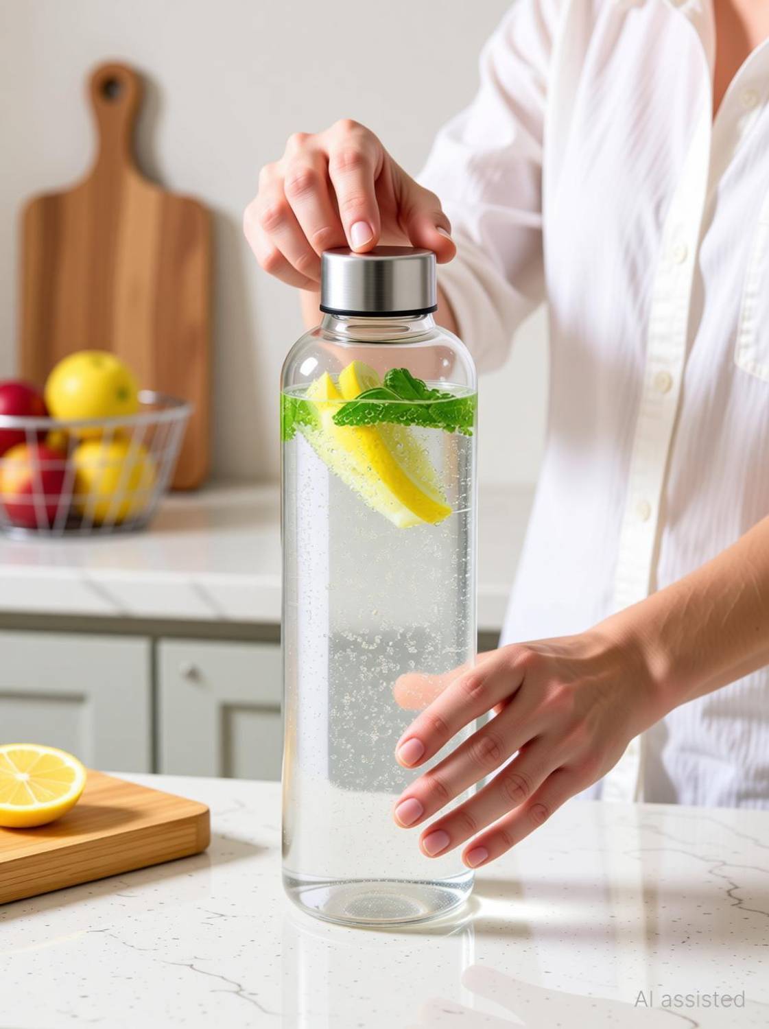 MILTON CLARION BOROSILICATE 1000 ml Glass Bottle