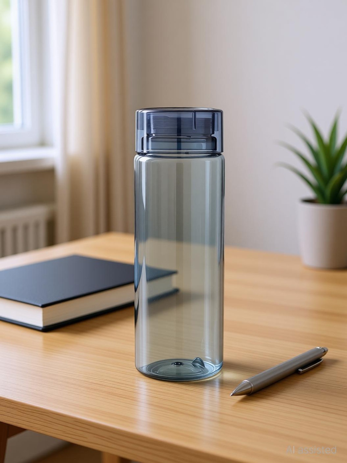 Image of DEEJET Plastic Water Bottle Break Proof, Multipurpose, BPA Free, Food Grade Bottle 1000 ml Plastic Bottle