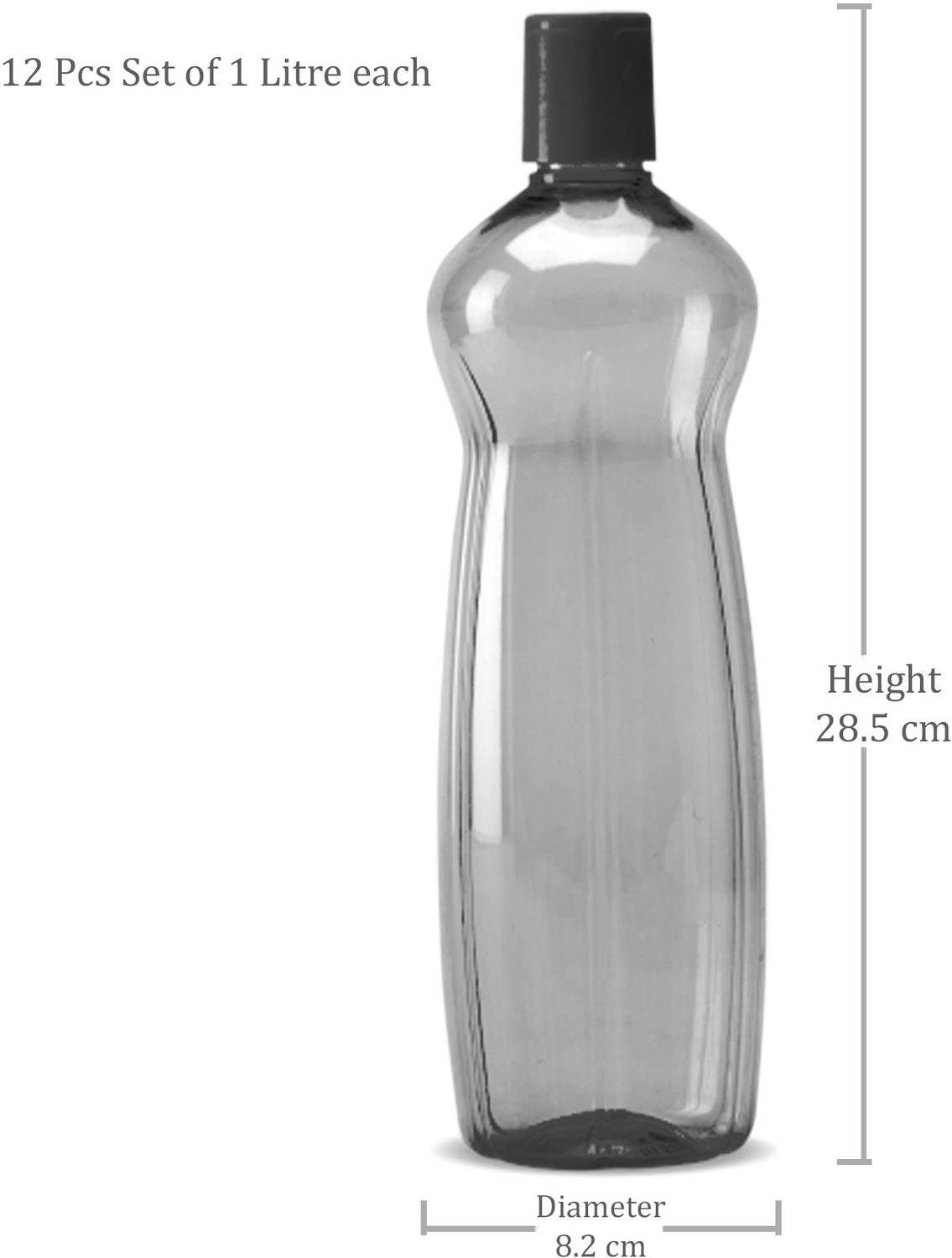 MILTON Pacific 1000 Pet Water Bottles, Pack of 12 · 1 L (12 L total) - Image 5