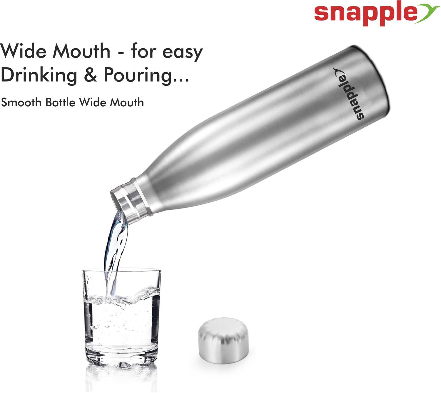 Snapple Hydro Plus 1000 ml Stainless Steel Bottle - Image 5