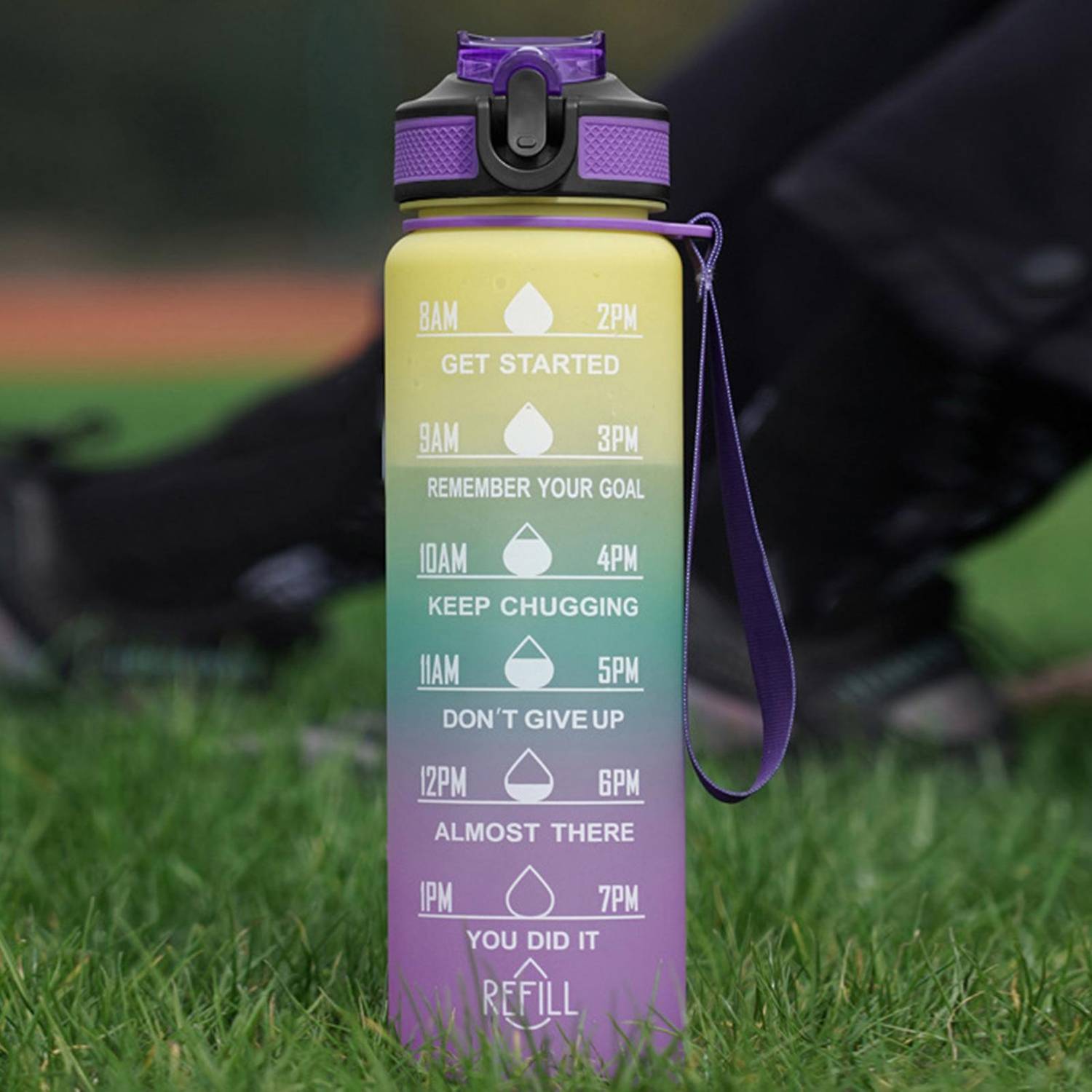 4tens Water Bottle 1000 ml Plastic Bottle
