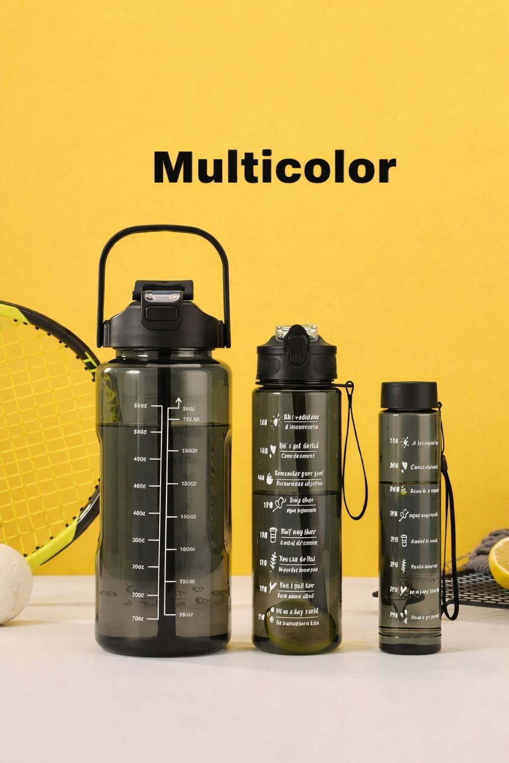 Aarvixa 2000 ml Motivational Plastic Bottle - Image 5