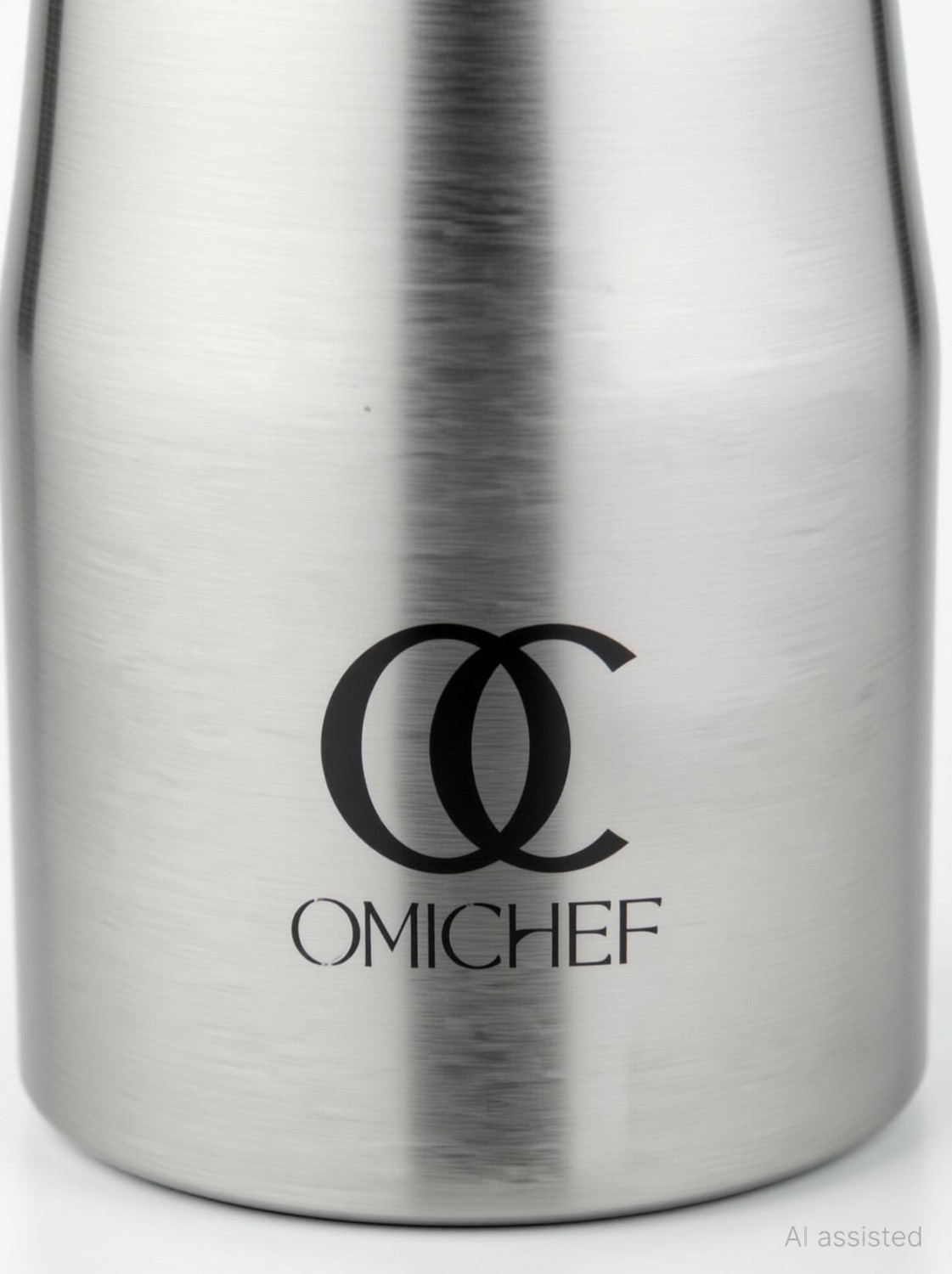 Image of Omichef Curvy Stainless Steel 1 Litre Single Walled & Fridge Water Bottle For Daily Use 1000 ml Steel Bottle (Pack of 2, Silver)