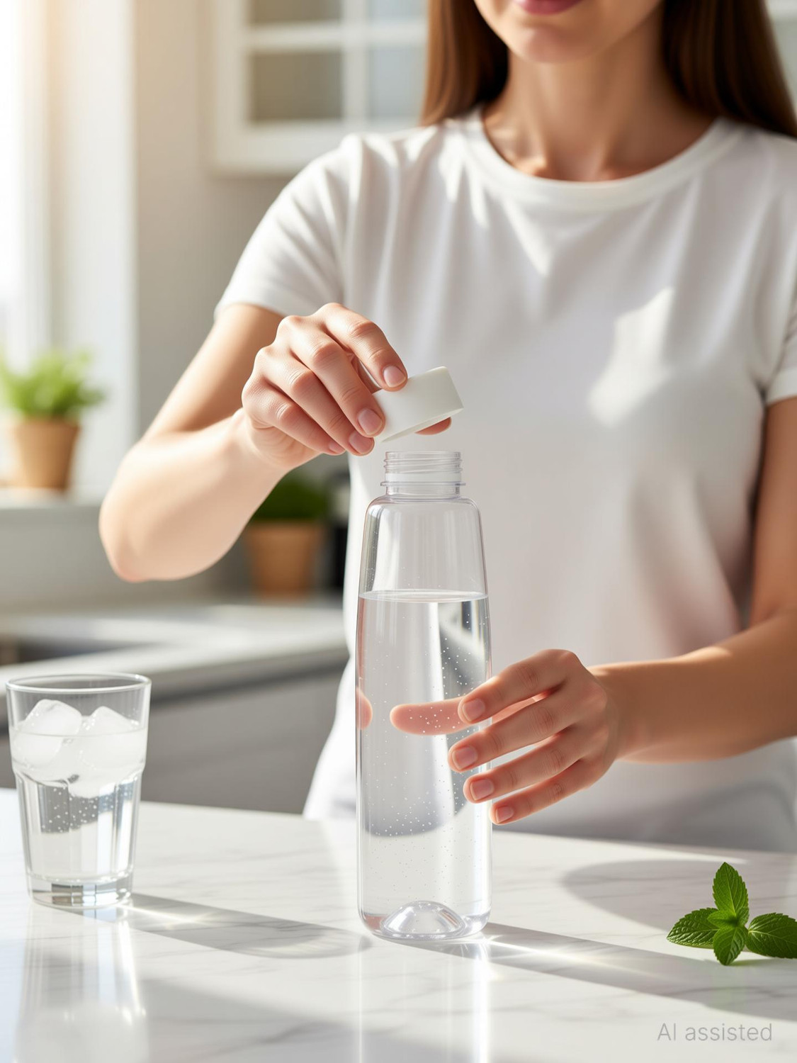Image of Pearlpet Kohinoor BPA-free Plastic Water Bottle 1000 ml Plastic Bottle