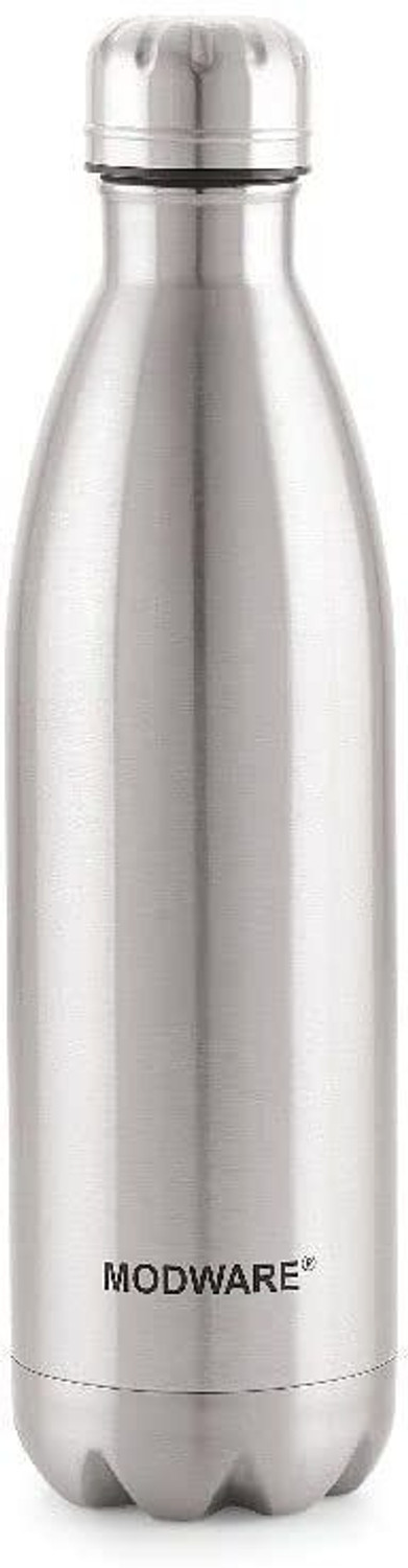 Image of MODWARE Vacuum Insulated Stainless Steel Water Bottle Thermos Flask For Office, Travel- 750 ml Steel Bottle