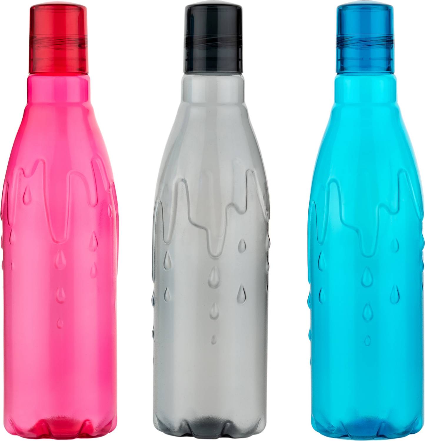 Flipkart SmartBuy Premium Quality Square Shape water bottle set of fridge 1100 ml Plastic Bottle Rs. 108 - Flipkart