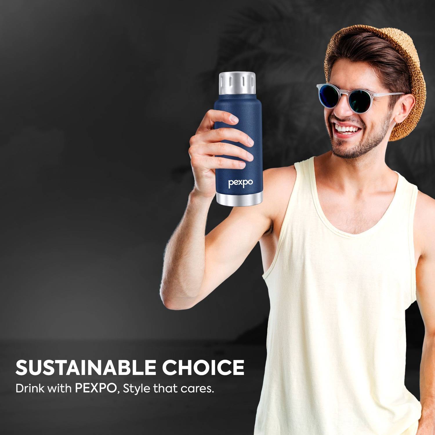 Go24 300ml Stainless Steel Vacuum Insulated Hot/Cold Water Bottle - Image 5