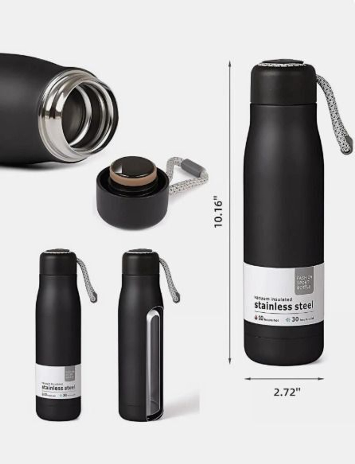 Image of SAMRATSURGIACAL SAMRAT HotCold Pro 500 500 ml Stainless Steel Bottle