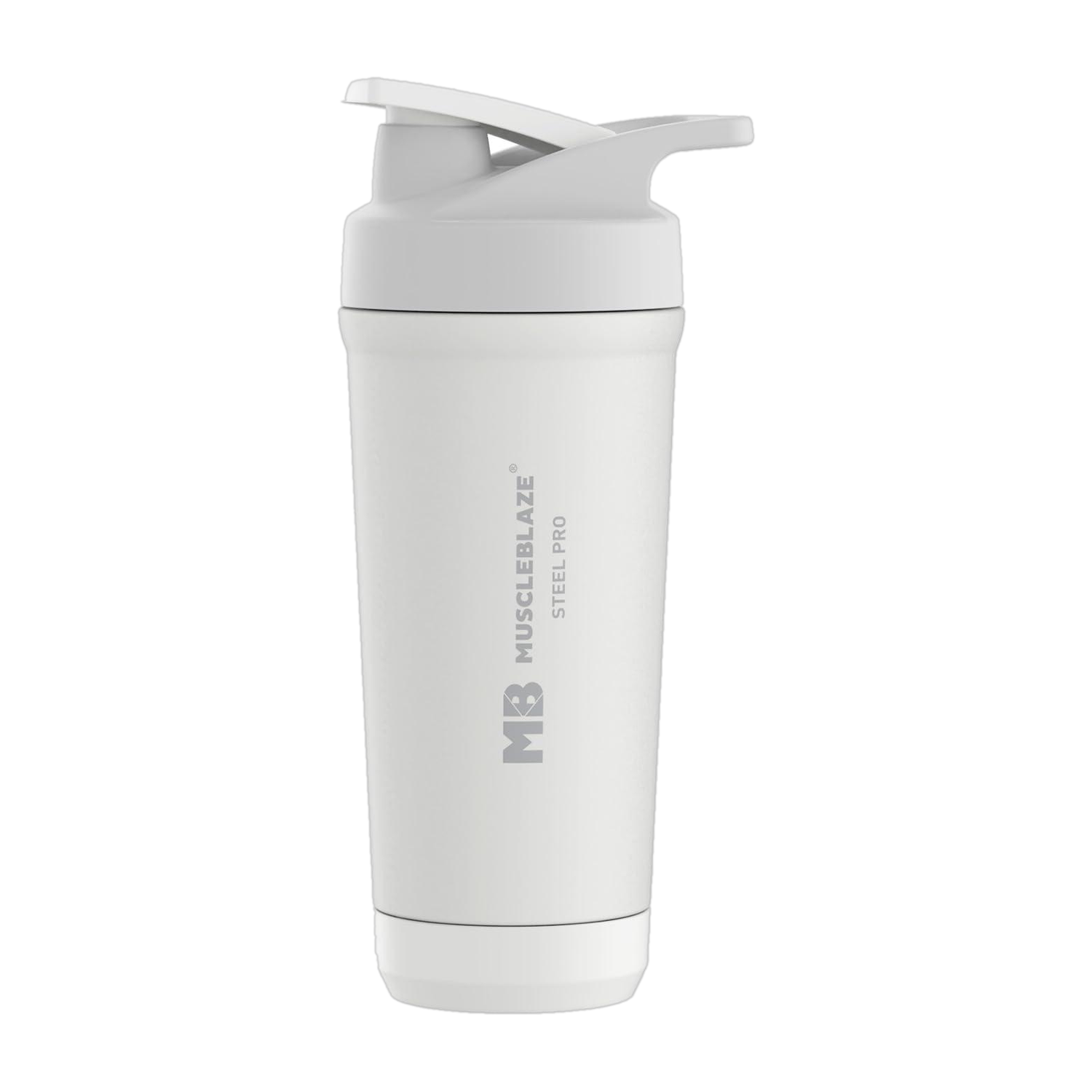 MUSCLEBLAZE Stainless Steel Gym Shaker 700 ml - Image 1