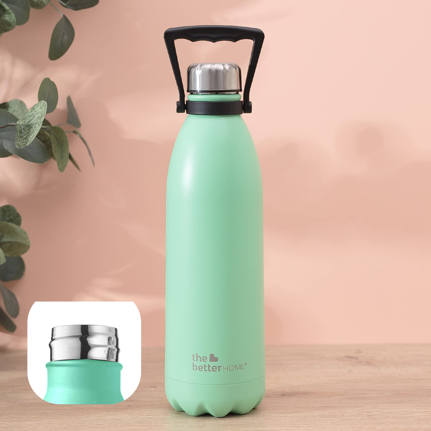 Image of The Better Home Insulated Water Bottles for Office, Camping, Travel 1900 ml Steel Bottle
