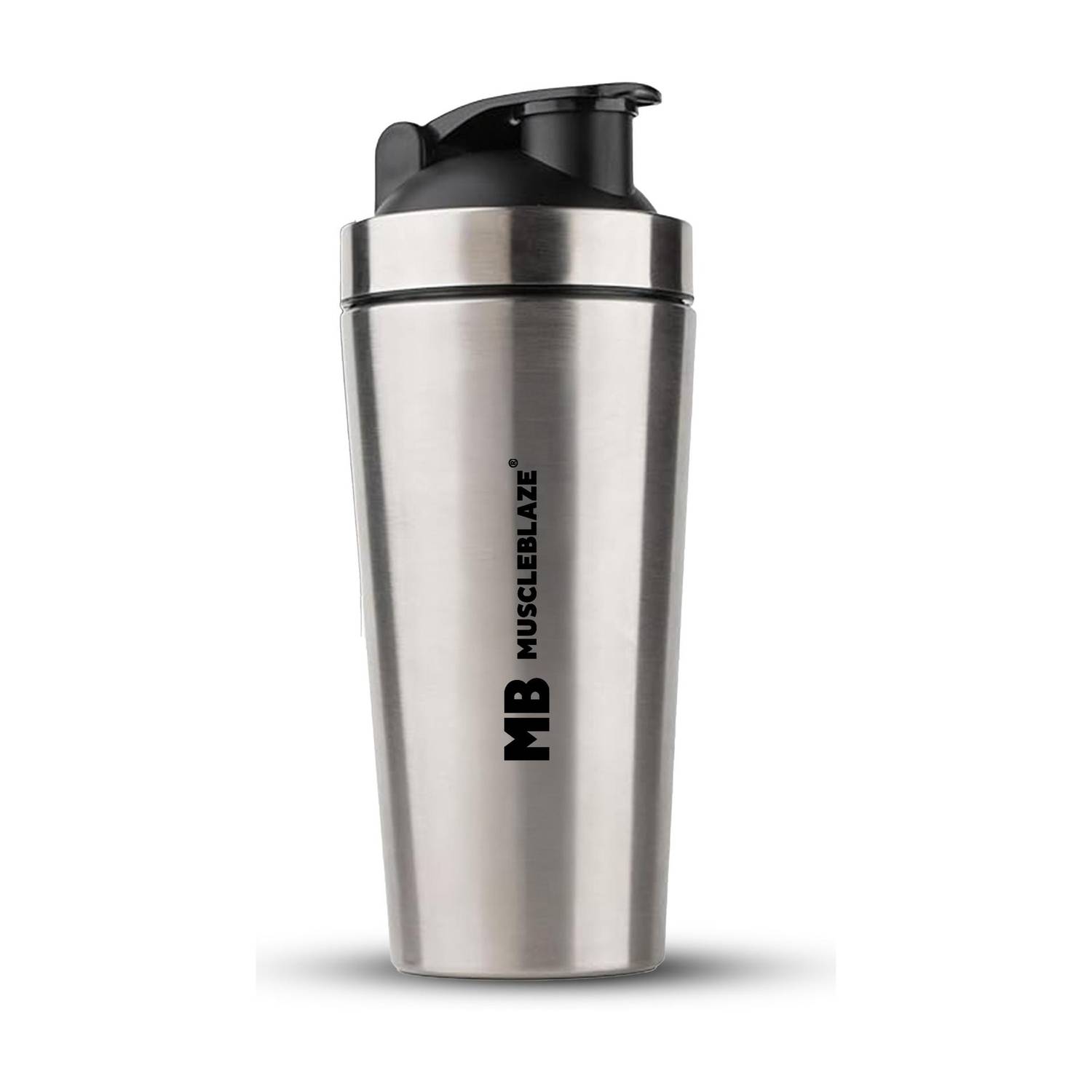MUSCLEBLAZE 700 ml Stainless Steel Gym Shaker - Image 1