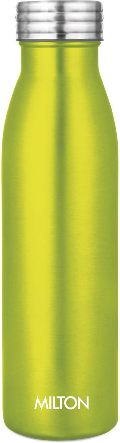 MILTON Breeze 750 Stainless Steel Water Bottle, 730 ml, Metallic Green 730 ml Steel Bottle