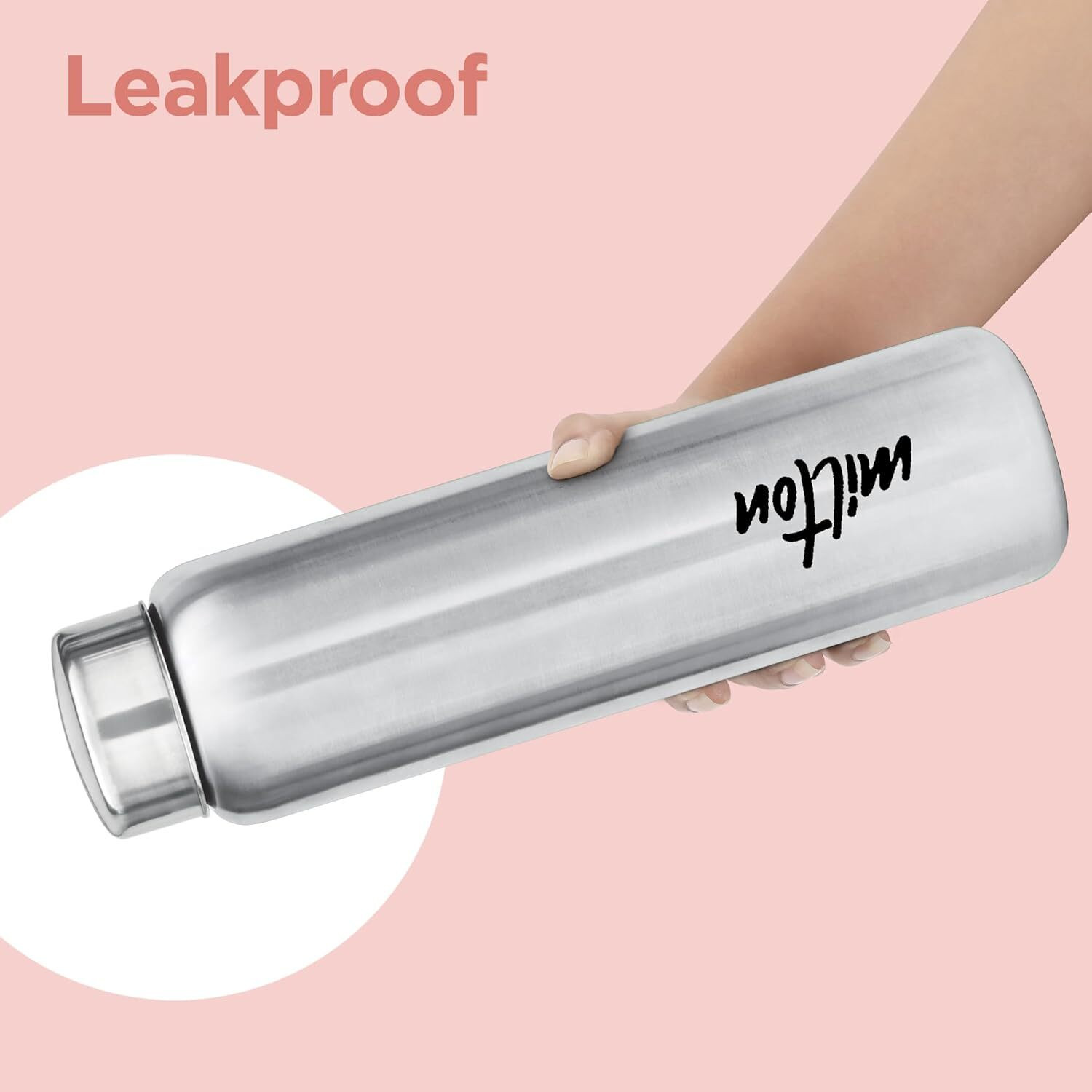 Image of MILTON Aqua 1000 ml Stainless Steel Bottle