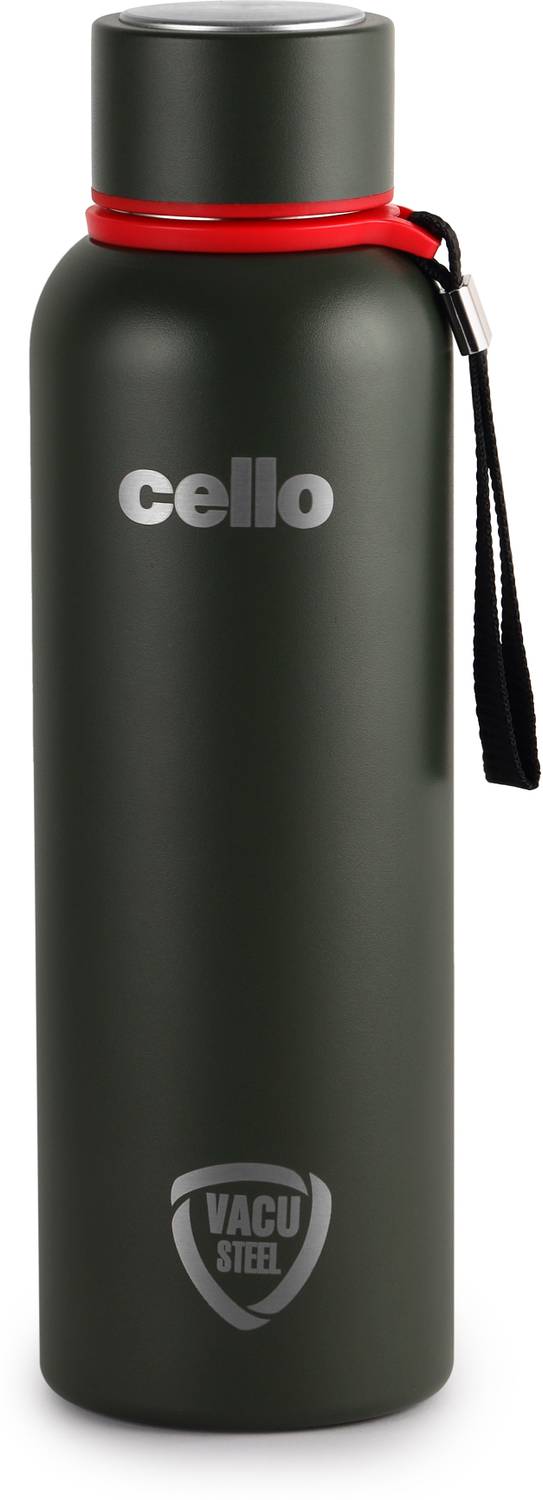 cello Duro Tuff Steel Kent DTP Coating Double Walled Stainless Steel 750 ml Stainless Steel Flask