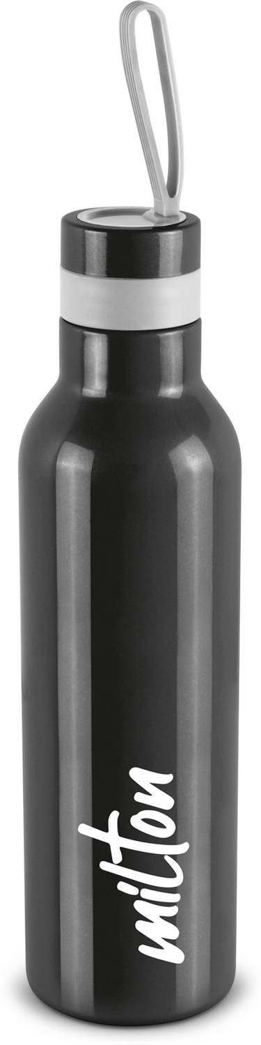 MILTON New Smarty 900 Thermosteel Water Bottle, ISI Certified, 24 Hr Hot and Cold 730 ml Steel Flask