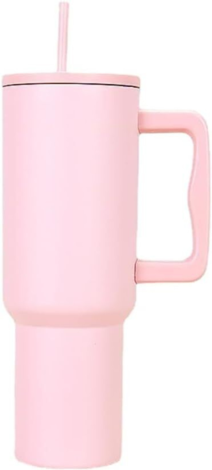 Image of NowExp Stainless Steel Tumble With Handle & Straw Hot & Cold Drink Leak Proof Multi Use 1200 ml Steel Bottle