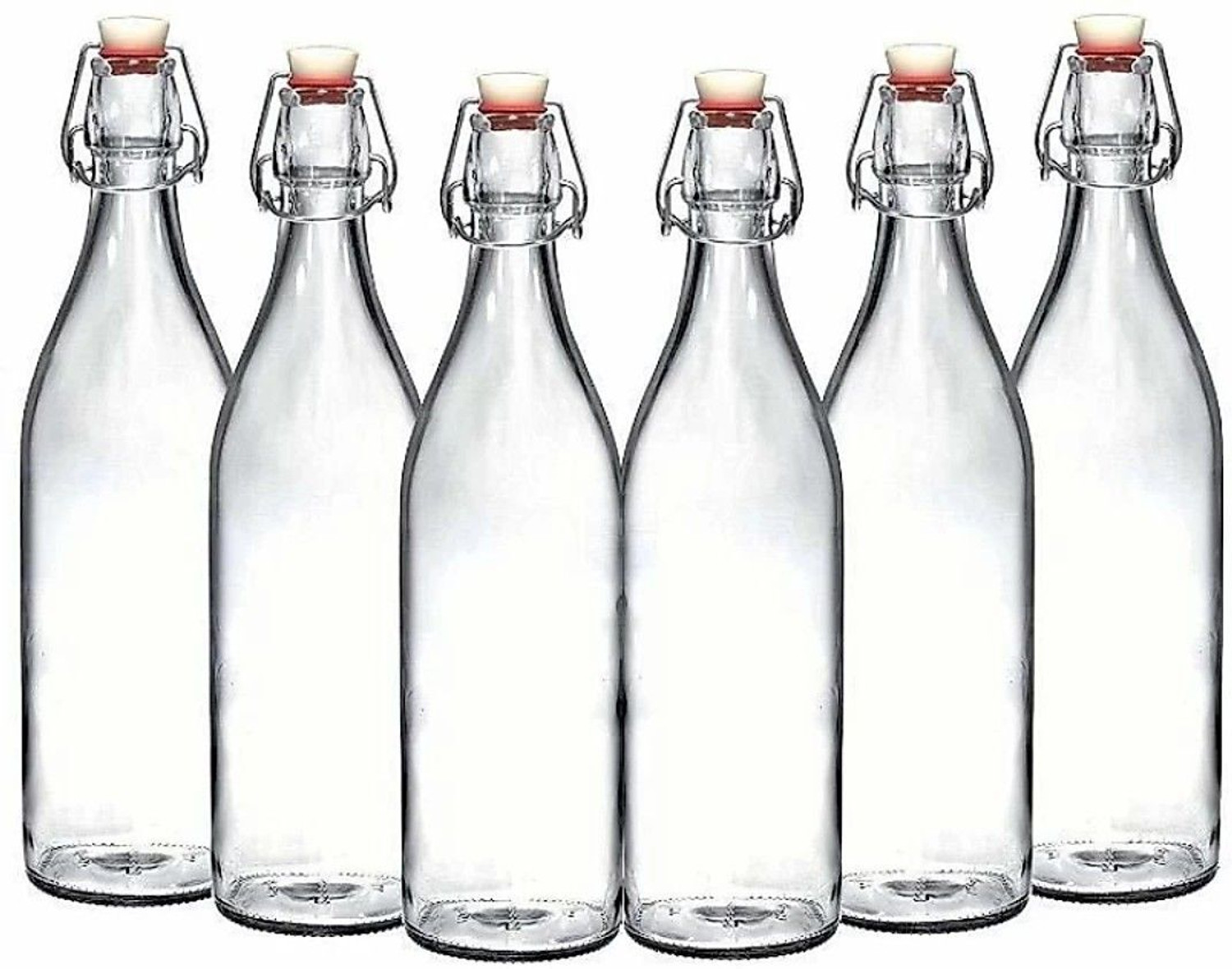 Image of pundhir pu-Glass Refrigerator bottle 1000 ml Glass Bottle