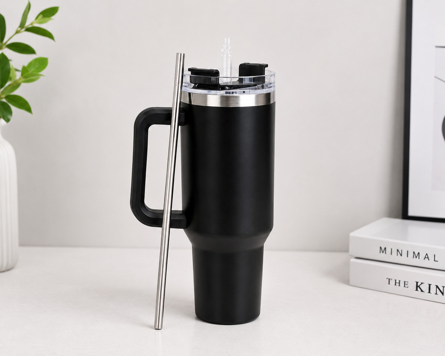 KD ECOMMERCE STAINLESS STEEL TUMBLER 1200 ml Stainless Steel Sipper