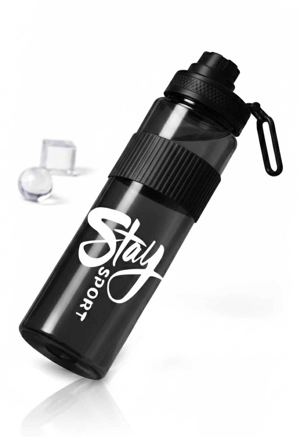 2Mech 1000ml Hydration Bottle with Carry Strap 1000 ml Plastic Bottle