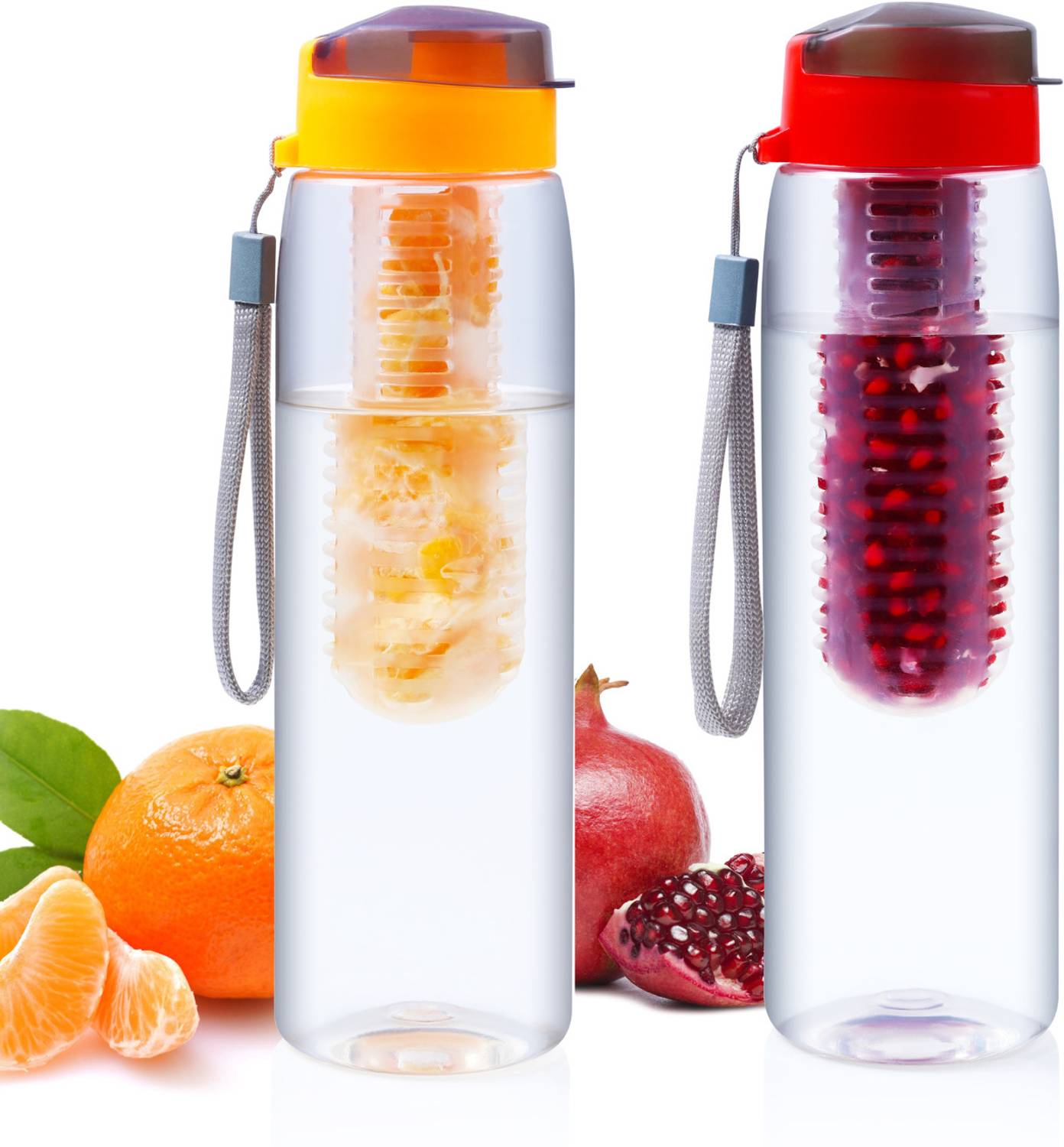 VENSWISE Plastic Detox Bottle with Infuser Chamber | Leakproof