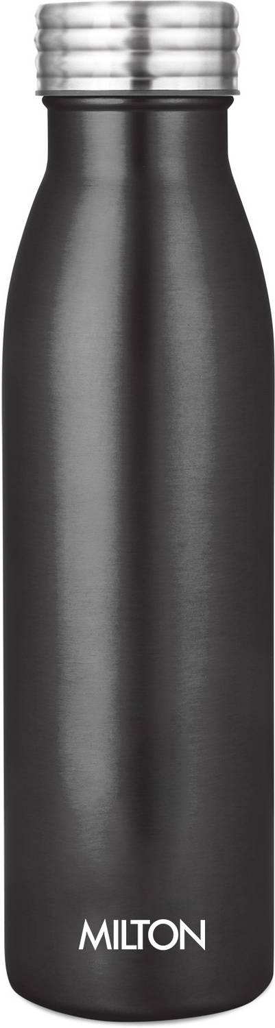 MILTON 750 Stainless Steel Water Bottle, 730 ml, Metallic Black 730 ml Steel Bottle