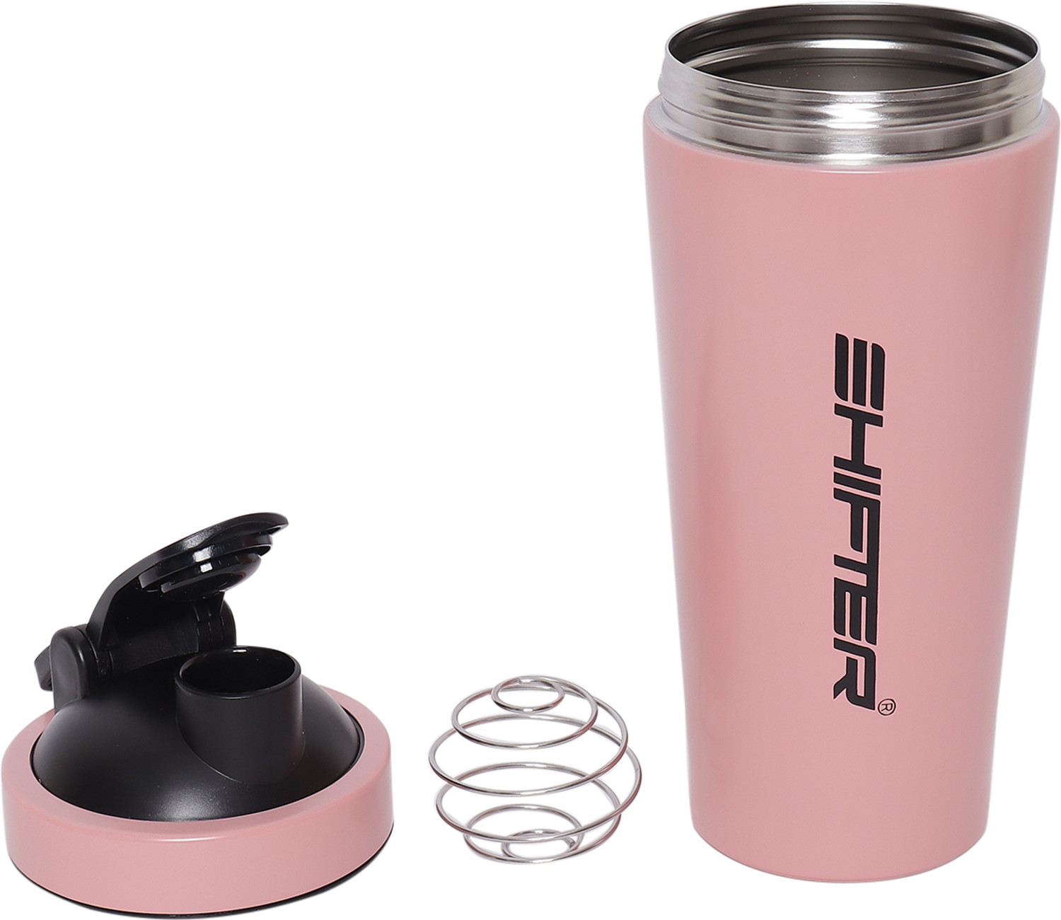 Image of SHIFTER Gym Shaker Stainless Steel Shaker Bottle for Protein Shake 100% Leakproof 700 ml Steel Shaker