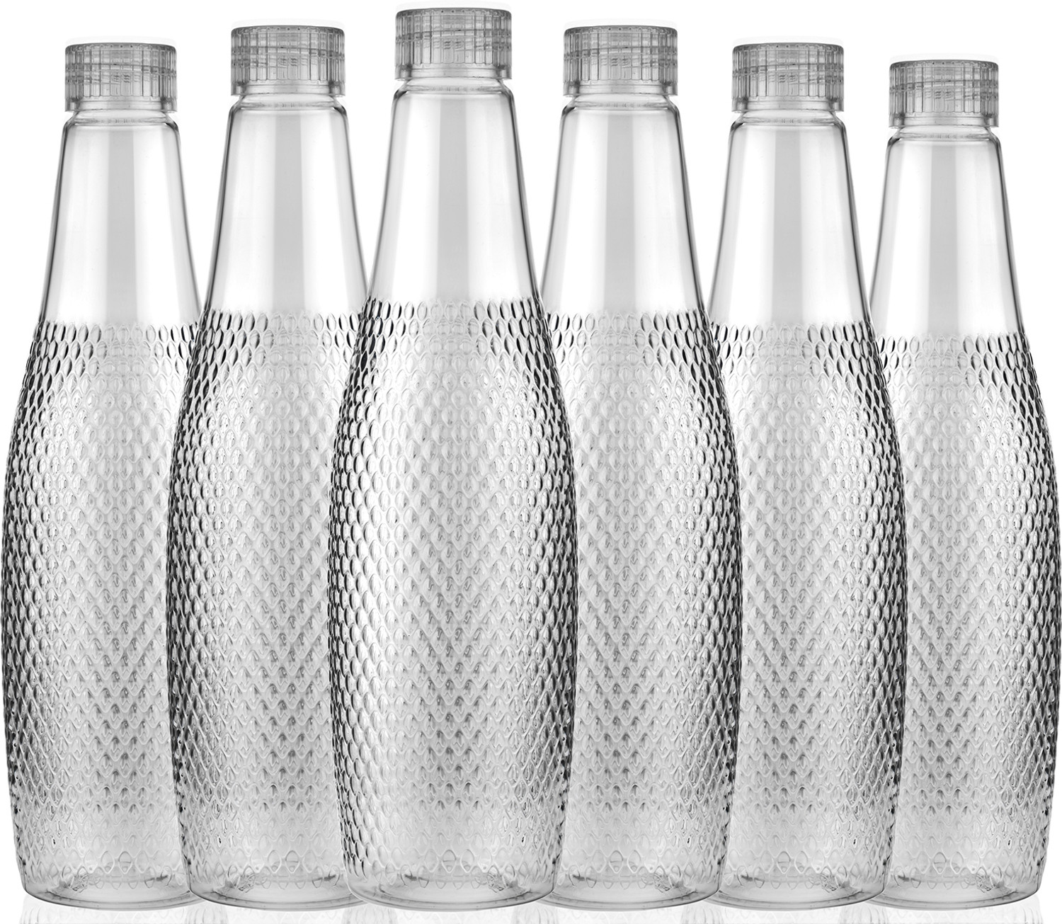 Image of NORVIUM Premium Water Bottles For Fridge Home Office Gym School 1000 ml Plastic Bottle