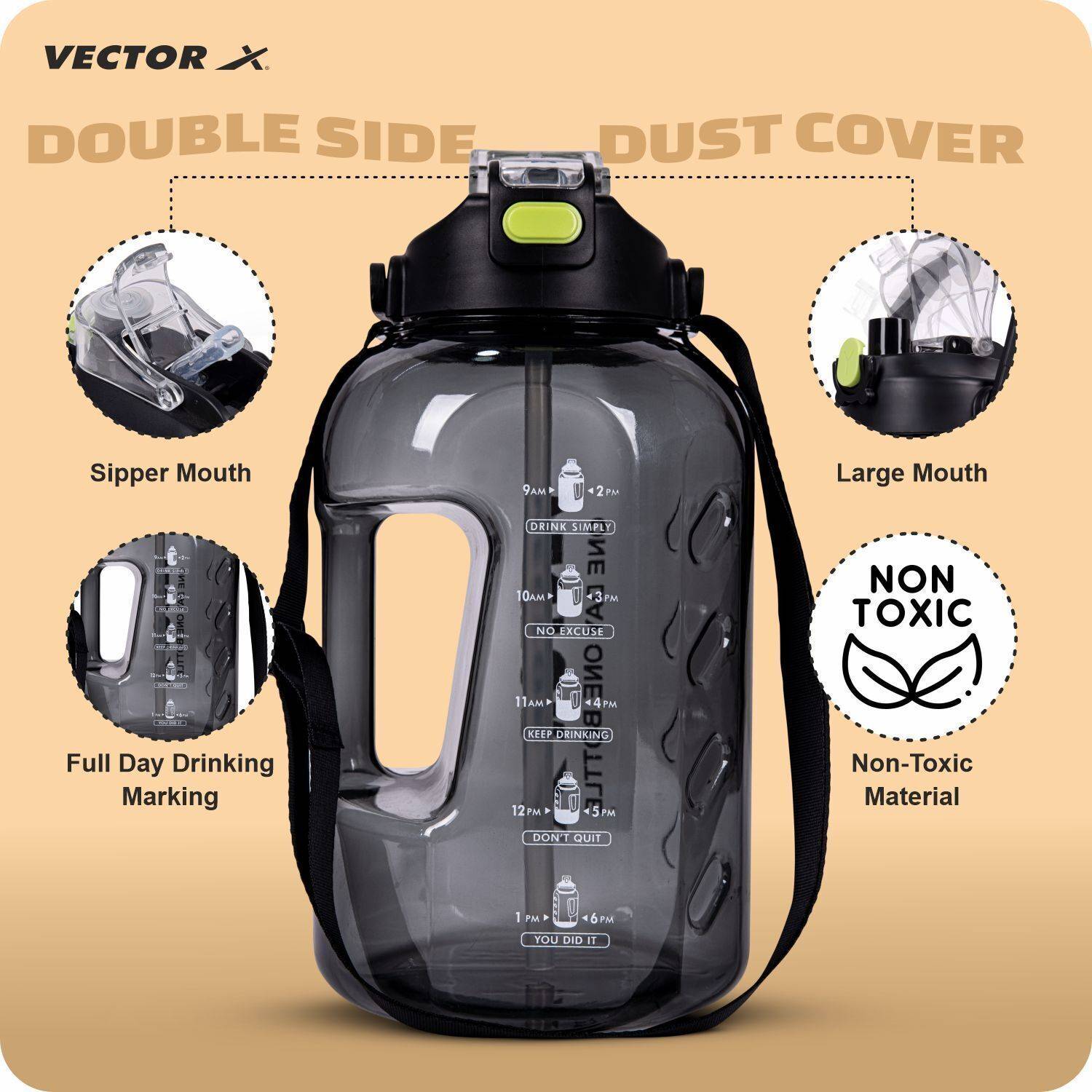VECTOR X 3000 ml Water Bottle - Image 4